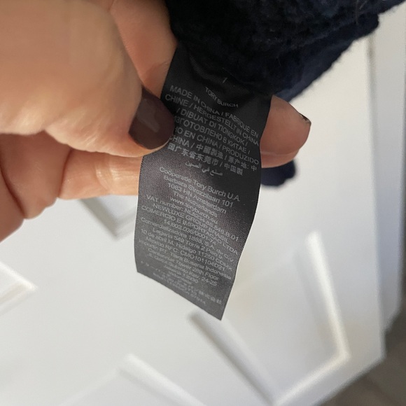 tory burch turtleneck sweater floral xl - Picture 5 of 8